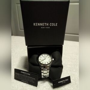 Kenneth Cole New York Silver Watch